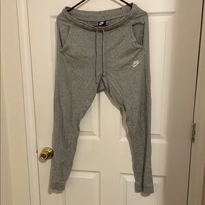 Nike Mens Gray Jogger Pants
